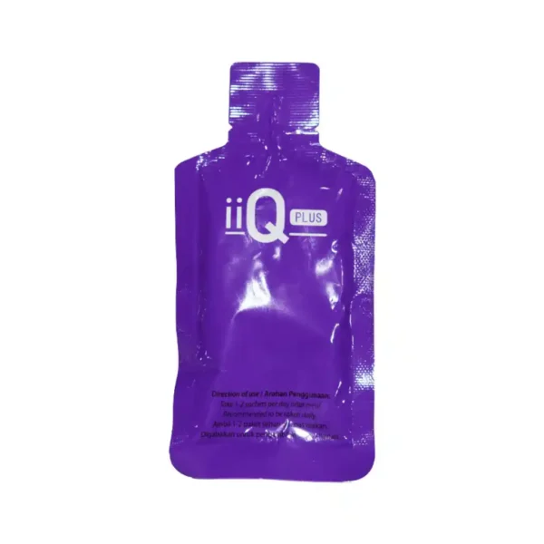 iiQ Plus PhytoScience Lutein Zeaxanthin Goji Berry juice beverage back