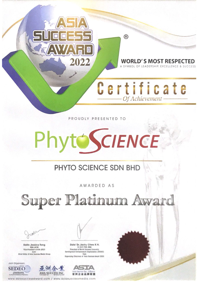 Manufacturer 23 award-Asia-Success-Award-2022